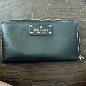 Black Kate Spade Wallet